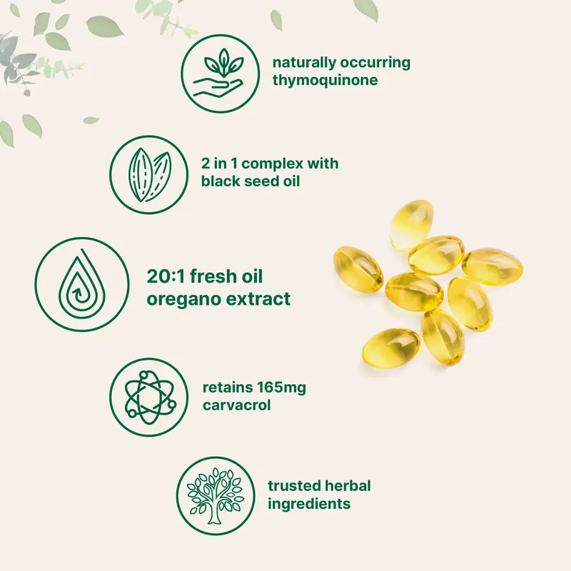 Oregano Oil Digestive Support Capsules™