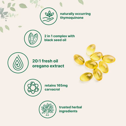 Oregano Oil Digestive Support Capsules™