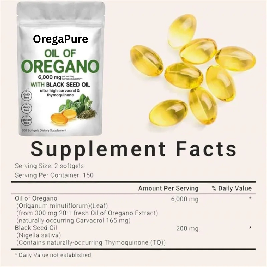 Oregano Oil Digestive Support Capsules™