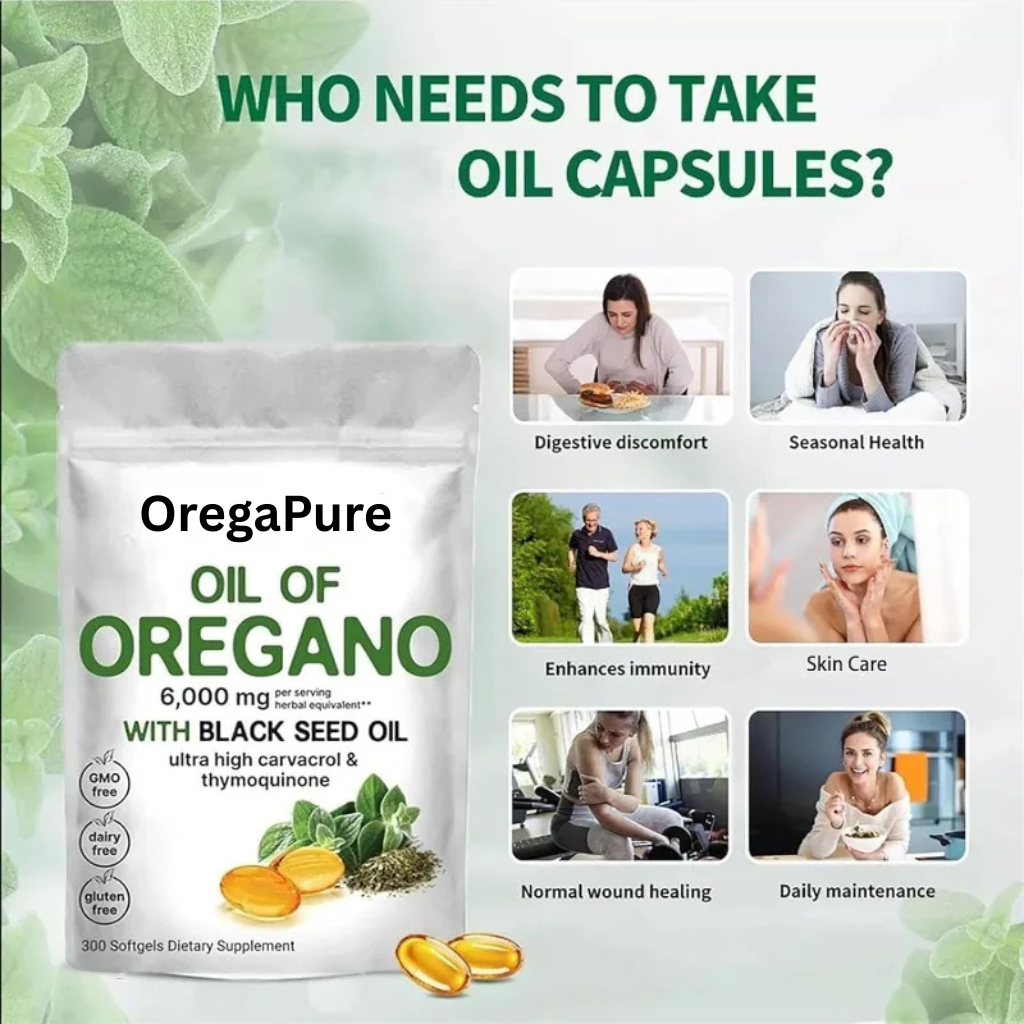 Oregano Oil Digestive Support Capsules™